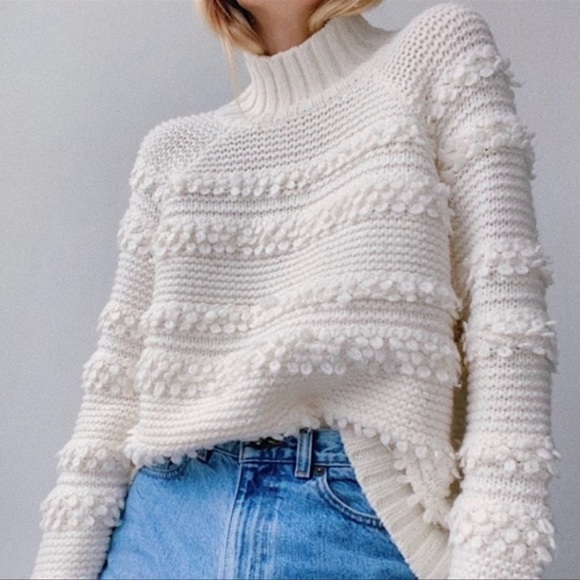 Lou & Grey Sweaters - 133 Lou & Grey Snowbird PomPom Sweater